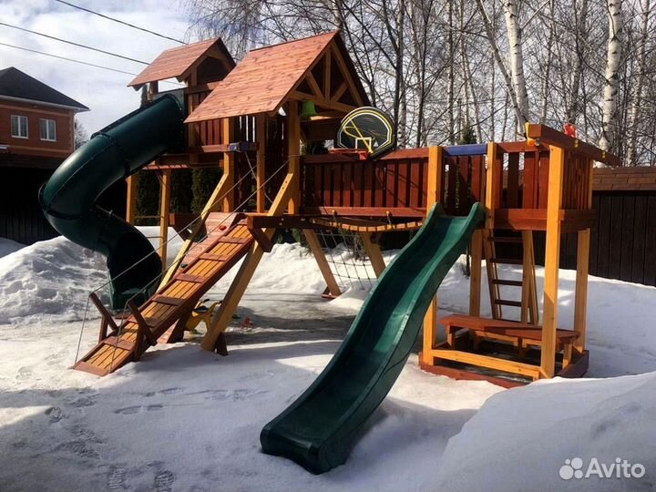 Детская уличная площадка бесплатная доставка