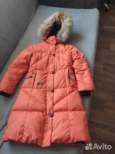 Пуховик для девочки 134