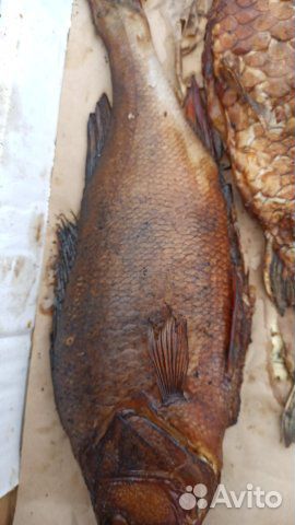 Сорожка (плотва)вяленая с икрой