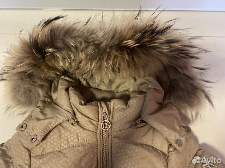 Пуховик зимний для девочки