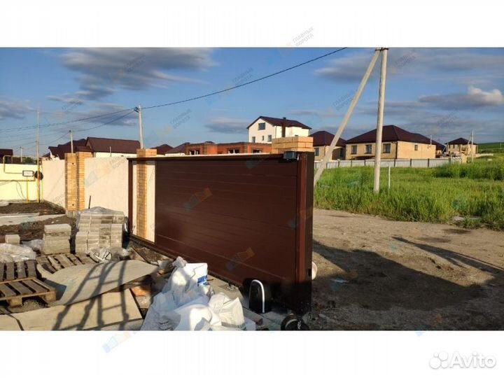 Откатные ворота / Автоматика для ворот