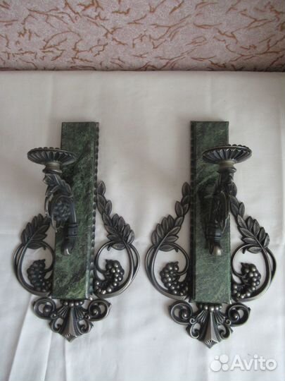 Подсвечники настенные зик