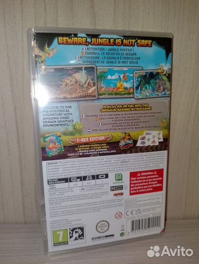 Игра для Nintendo Switch New Joe & Mac: Caveman Ni