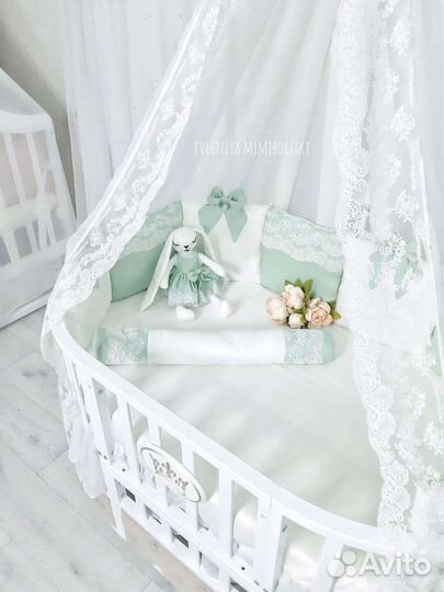 Бортики в кроватку