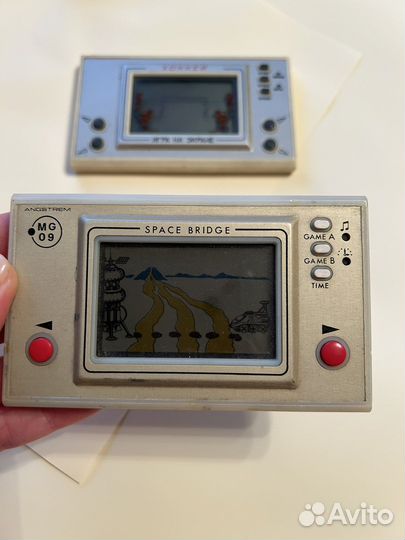 Игра электроника СССР космический мост хоккей