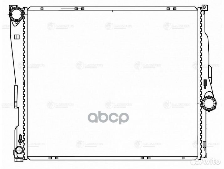 Радиатор охл. для а/м BMW X3 (04) (E83) (LRc 2