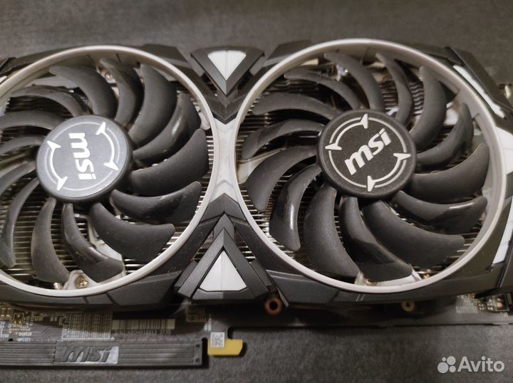 Видеокарта rx580 8gb msi