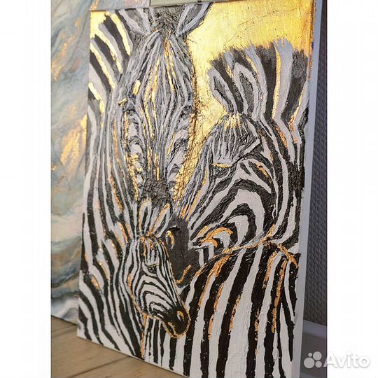 Интерьерная картина Зебра