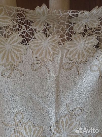 Скатерть круглая лен