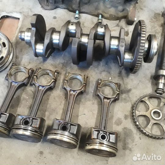 Коленвал+шатуны 1,6 Ауди А4Б5 VW Пассат Б5