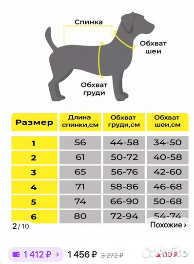 Комбинезон дождевик для большой собаки