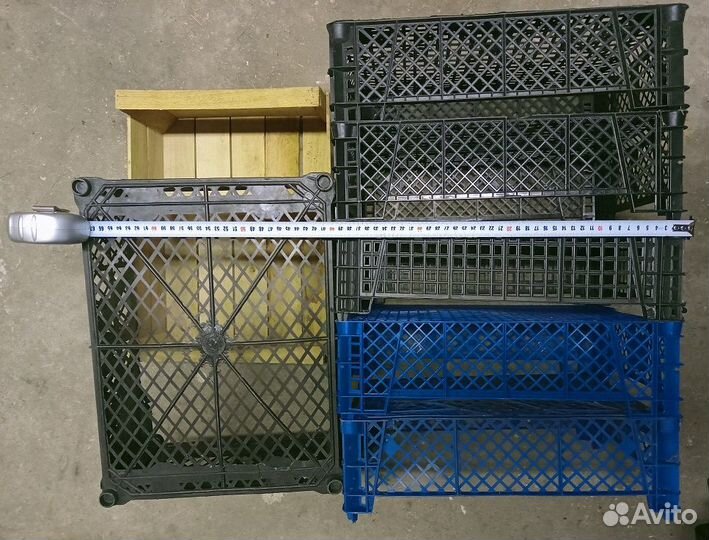 Пластиковые ящики для хранения, 7 штук