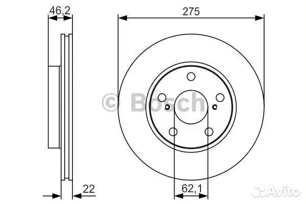 Диск тормозной