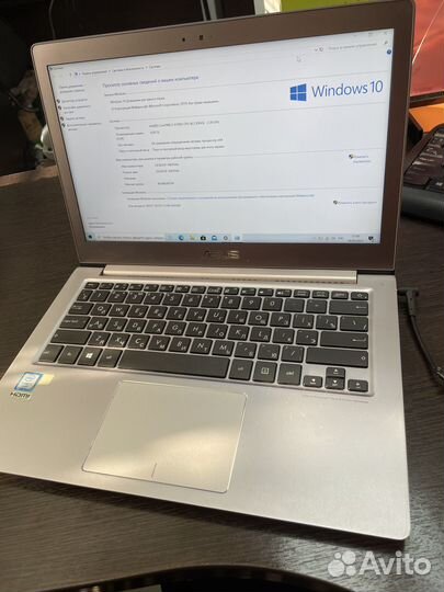 Ноутбук Asus модель UX303U