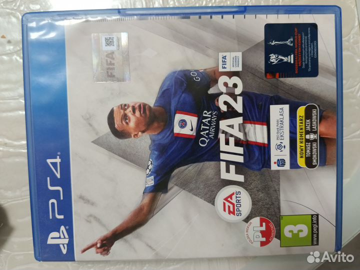 Fifa 23 ps4 диск на русском