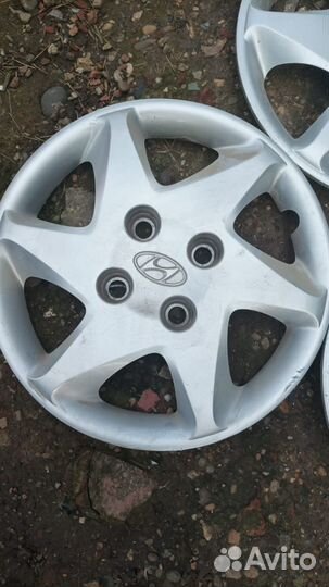 Хендай R15 колпаки дисков 3шт бу