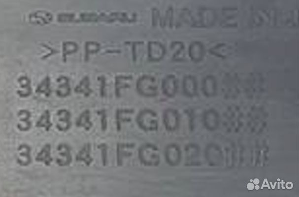 Кожух рулевой колонки Subaru Impreza (GH) III (200