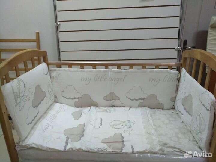 Новые бортики и наборы в кровать,анотомические