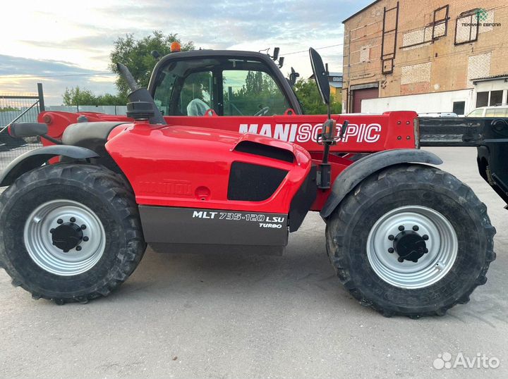 Телескопический погрузчик Manitou MLT 735-120 LSU, 2006