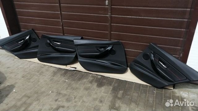 Обшивка двери bmw f30 sport line