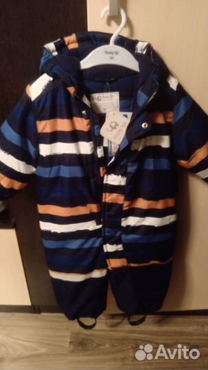 Зимний комбинезон новый 80