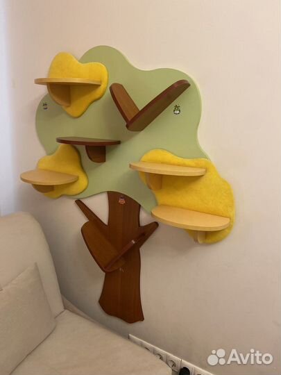 Полки детские Горы и дерево