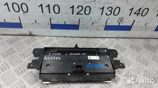 Блок управления печки и климат-контроля jaguar XF