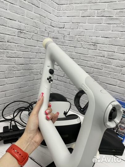 Шлем VR виртуальной реальности полный комплект