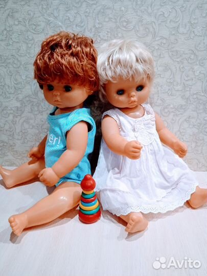 Винтажные куклы ГДР 62 см