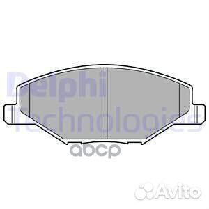 Колодки тормозные, передние LP2444 Delphi