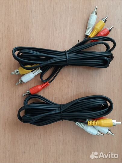 Кабеля тюльпаны Rca новые