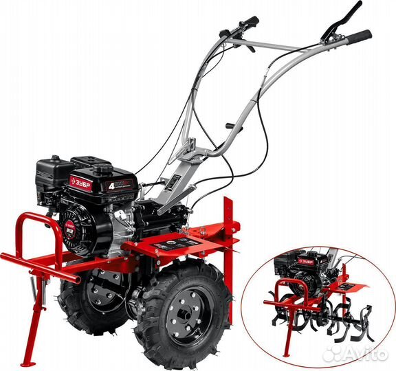 Бензиновый мотоблок с вом зубр, 7 лс. зубр мтш-500