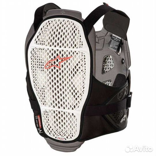 Alpinestars A 4 Max Protection Vest White / Anthracite / Red