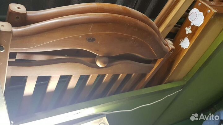 Детская кровать с матрасом