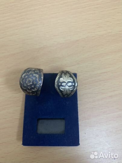 Серебряные серьги