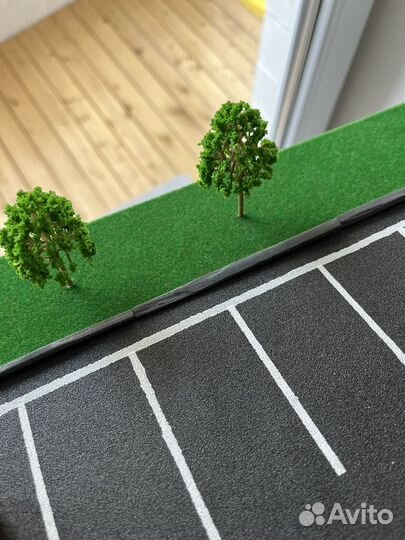 Парковка для машинок моделей hot wheels 1/64