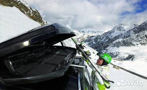 Прокат автобокса багажник крепление для лыж
