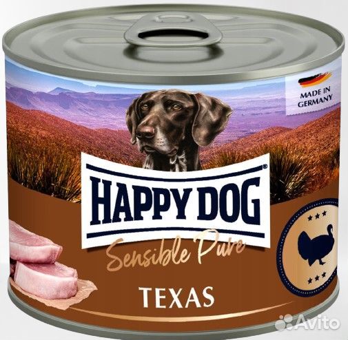 Влажный корм для собак Happy Dog (Sensible Pure)