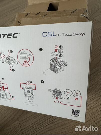 Fanatec csl dd table clamp