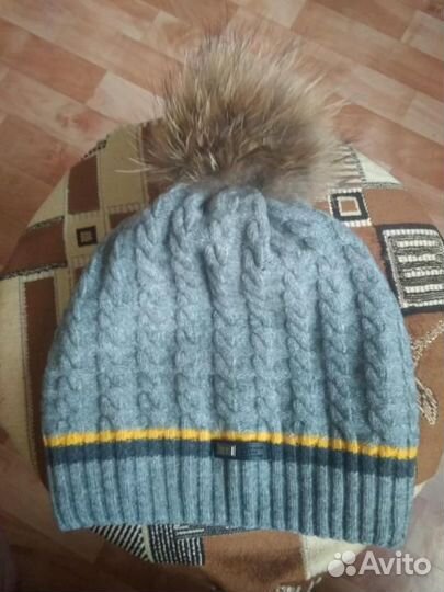 Зимняя шапка на мальчика (9-11 лет)