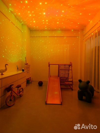 Ночник детский проектор космонавт