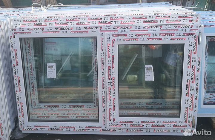 Окна пластиковые 1000х600