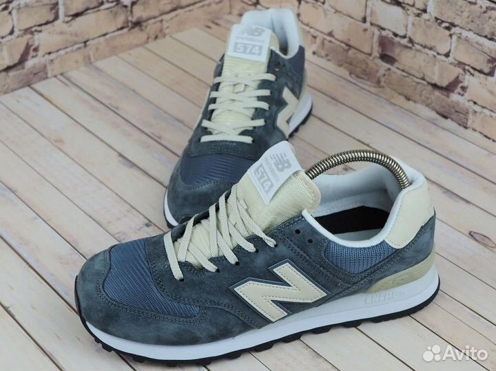 New Balance 574 синий