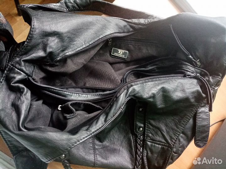 Сумка кожаная