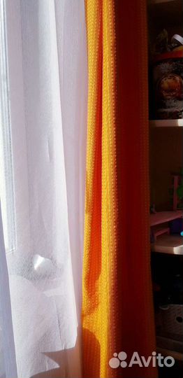 Комплект шторы и покрывало