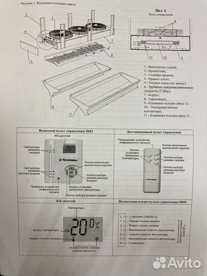Тепловая завеса тепломаш