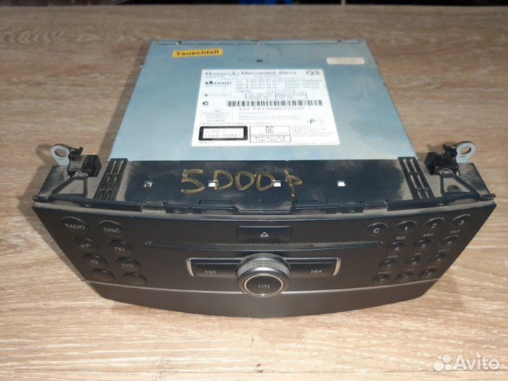 Магнитола Mercedes-Benz C-Class W204 2008