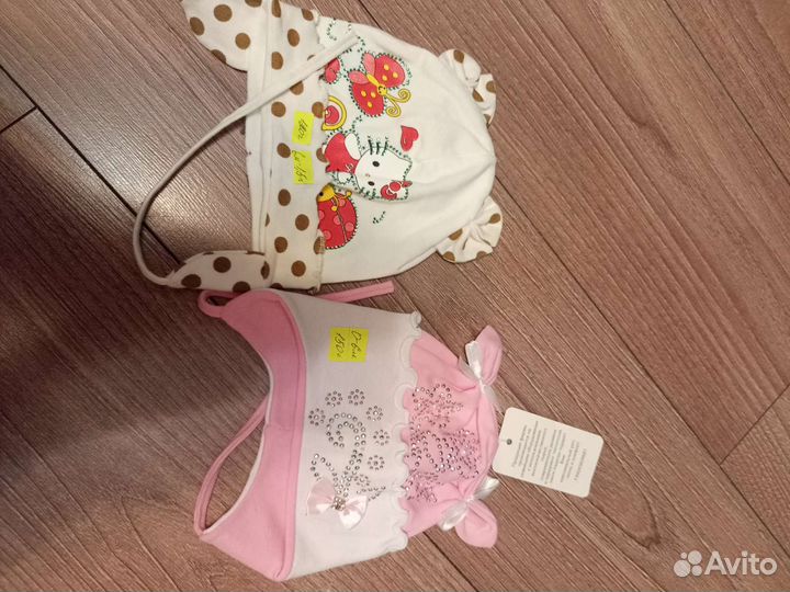 Новые весенние шапки для девочки