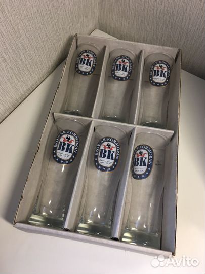 Набор бокалов для пива Krosno (6x0,33л)