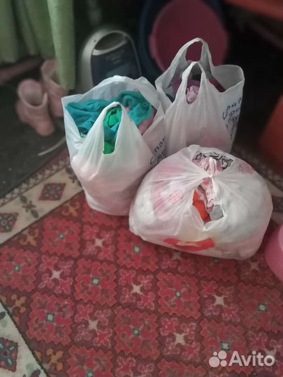 Детская одежда для девочек пакетом